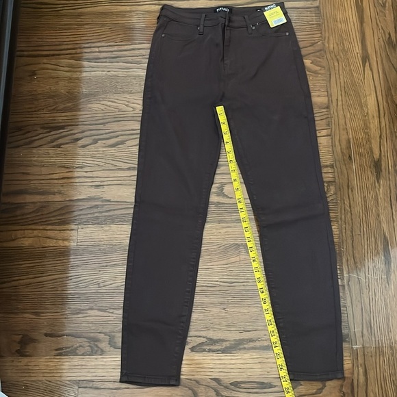 Buffalo David Bitton womens High Rise Pant Brown Size 6 New With Tag - Picture 5 of 11